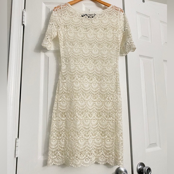 RALPH LAUREN Crochet Dress Without Lining - Picture 2 of 7